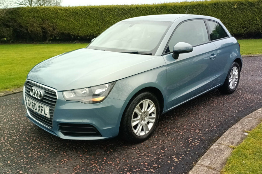 Audi A1 Hatchback GY60XFL Blue #4