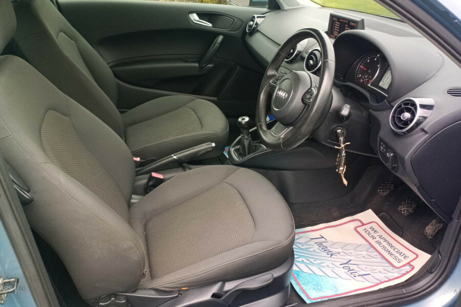 Audi A1 Hatchback GY60XFL Blue #5