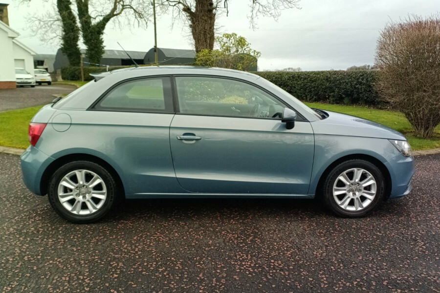 Audi A1 Hatchback GY60XFL Blue #3