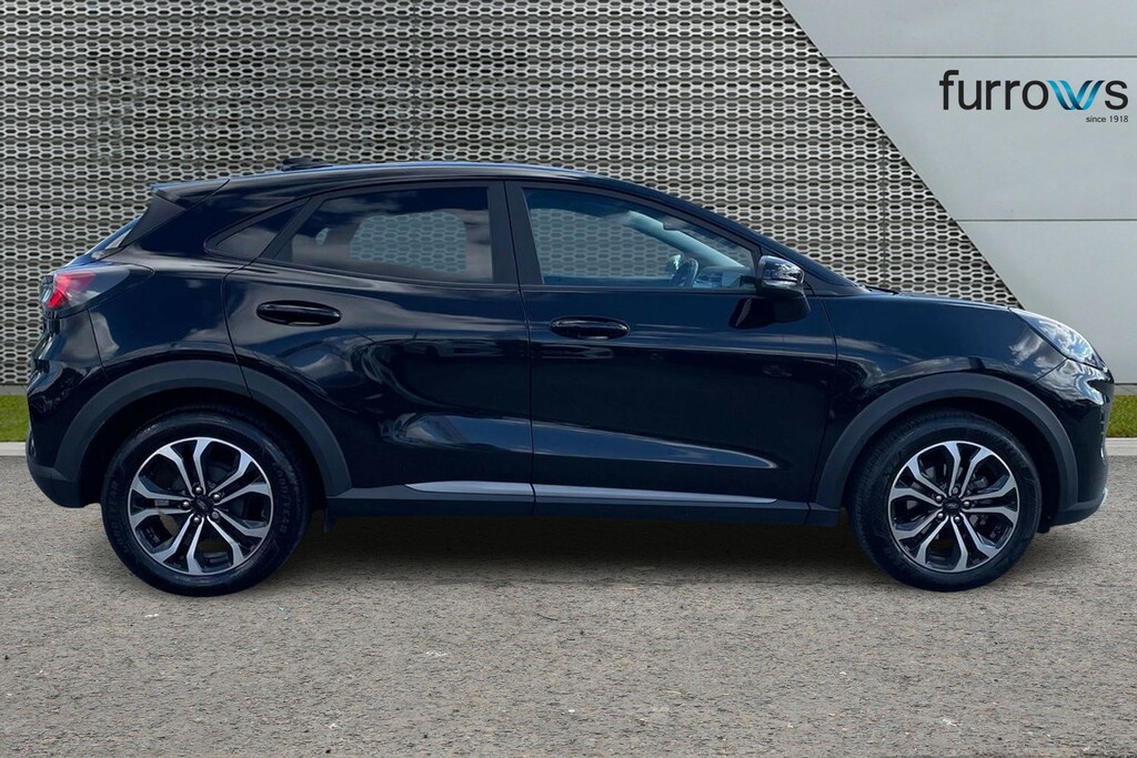 Ford Puma 1.0 Ecoboost Hybrid Mhev Titanium DX74KMJ Black #4