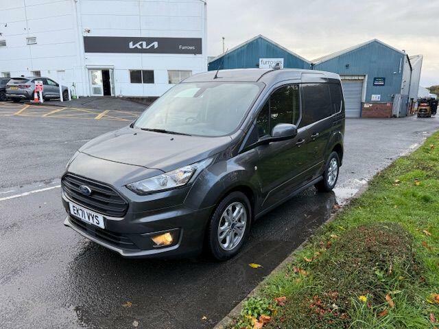 Ford Transit Connect Limited L1 1.5 Tdci 120 Pshigh Spec EK71VYS Grey #3