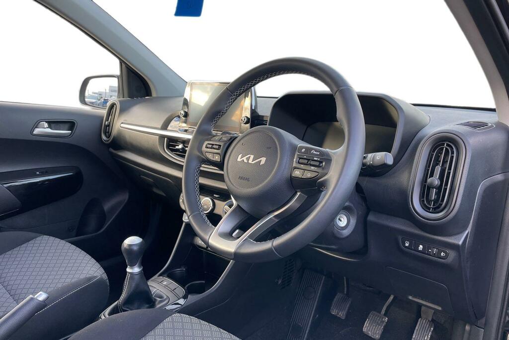 Kia Picanto 1.0 2 DX74WSW Black #6