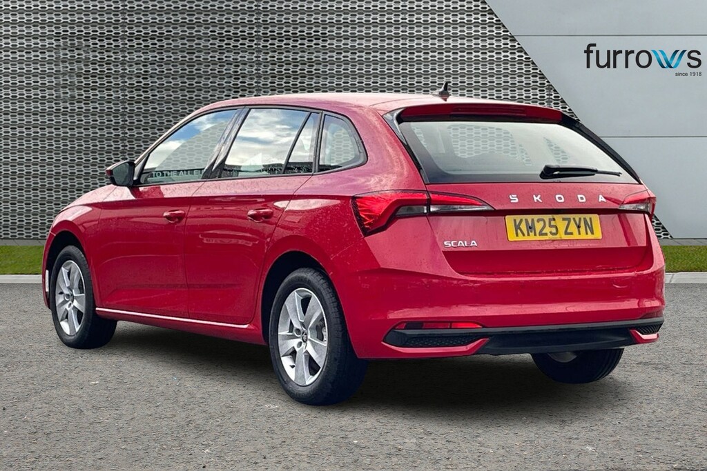 Skoda Scala 1.0 Tsi 95 Se Edition KM25ZYN Red #3