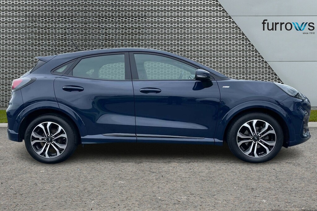 Ford Puma 1.0 Ecoboost Hybrid Mhev St-line GD72HGF Blue #4