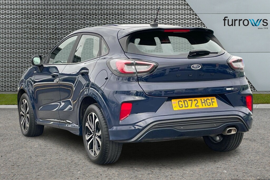 Ford Puma 1.0 Ecoboost Hybrid Mhev St-line GD72HGF Blue #3