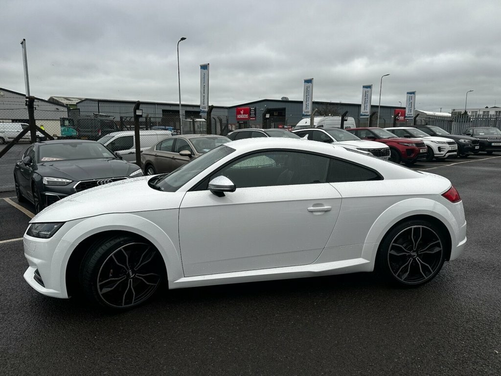 Audi TTS Coupe EN66TEJ White #4