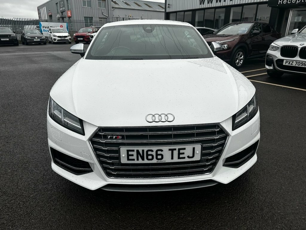 Audi TTS Coupe EN66TEJ White #2