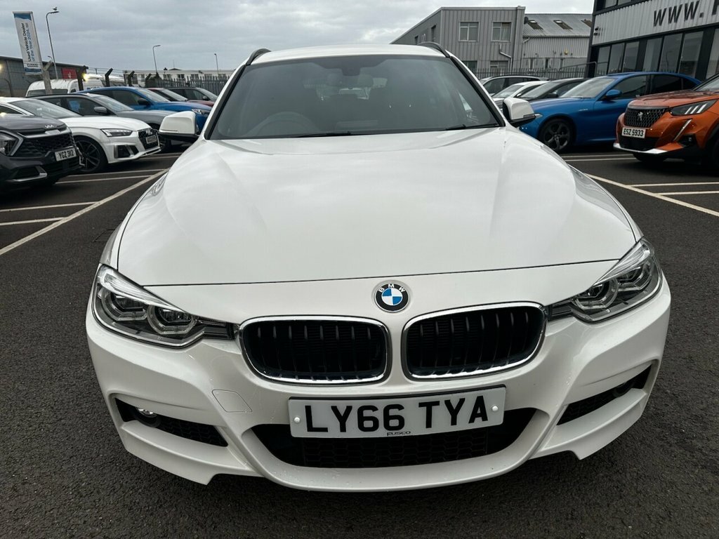 BMW 3 Series 2L M Sport LY66TYA White #2