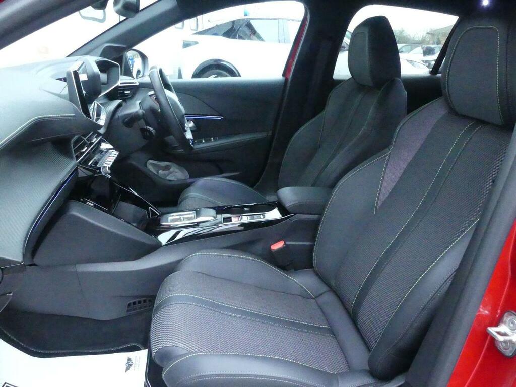 Peugeot e-208 51Kwh Gt 7.4Kw Charger WM25ORG Red #5