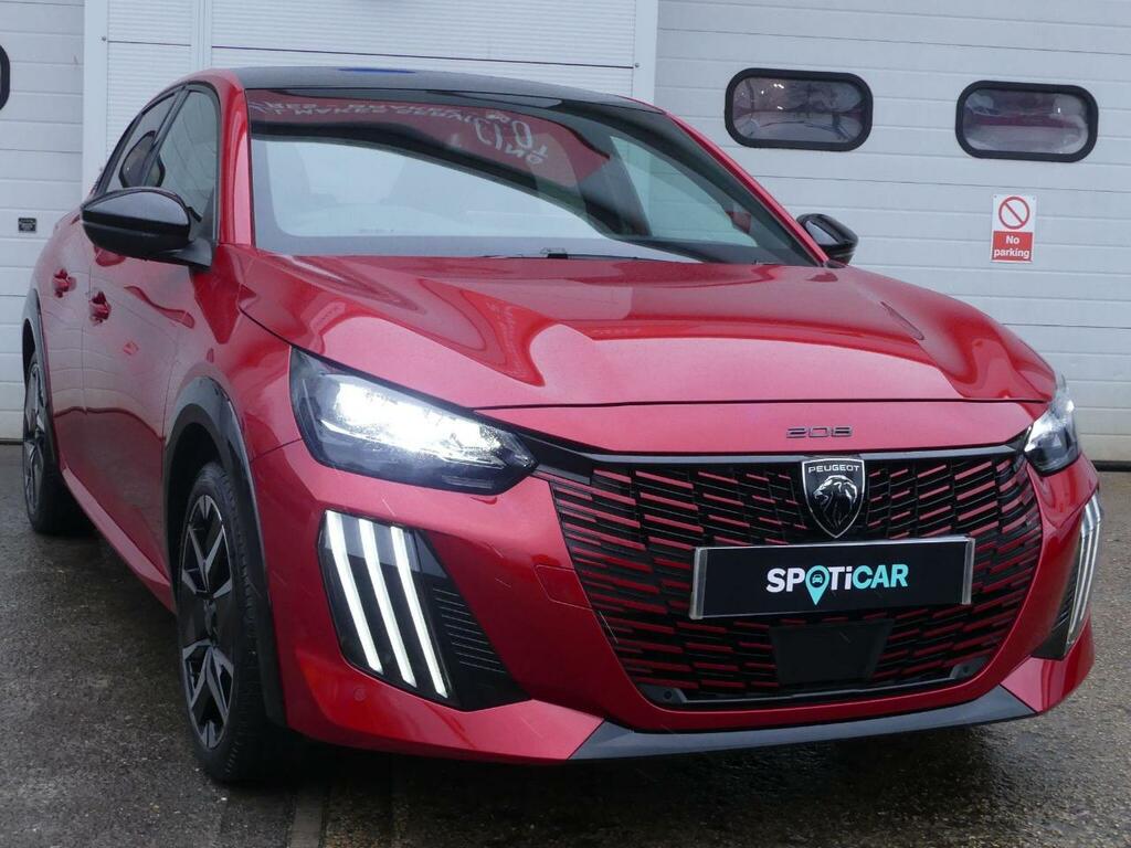 Peugeot e-208 51Kwh Gt 7.4Kw Charger Red