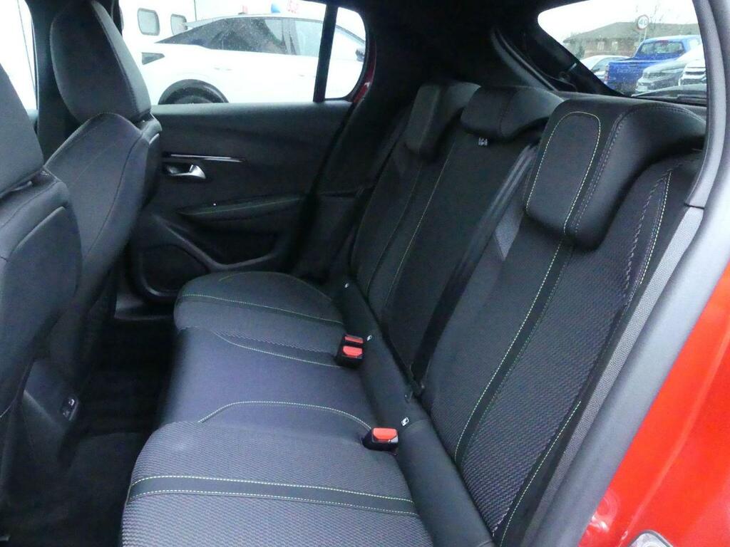 Peugeot e-208 51Kwh Gt 7.4Kw Charger WM25ORG Red #6