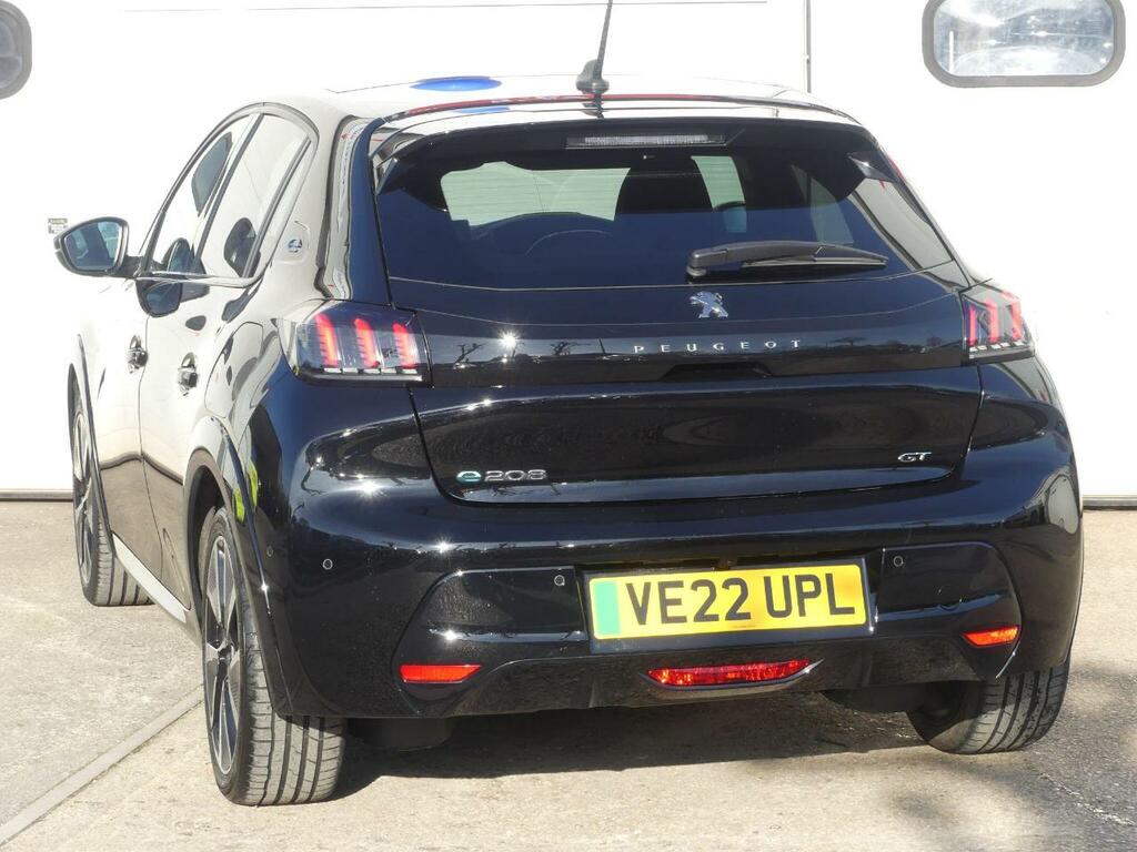 Peugeot e-208 50Kwh Gt Premium 7Kw Charger VE22UPL Black #3