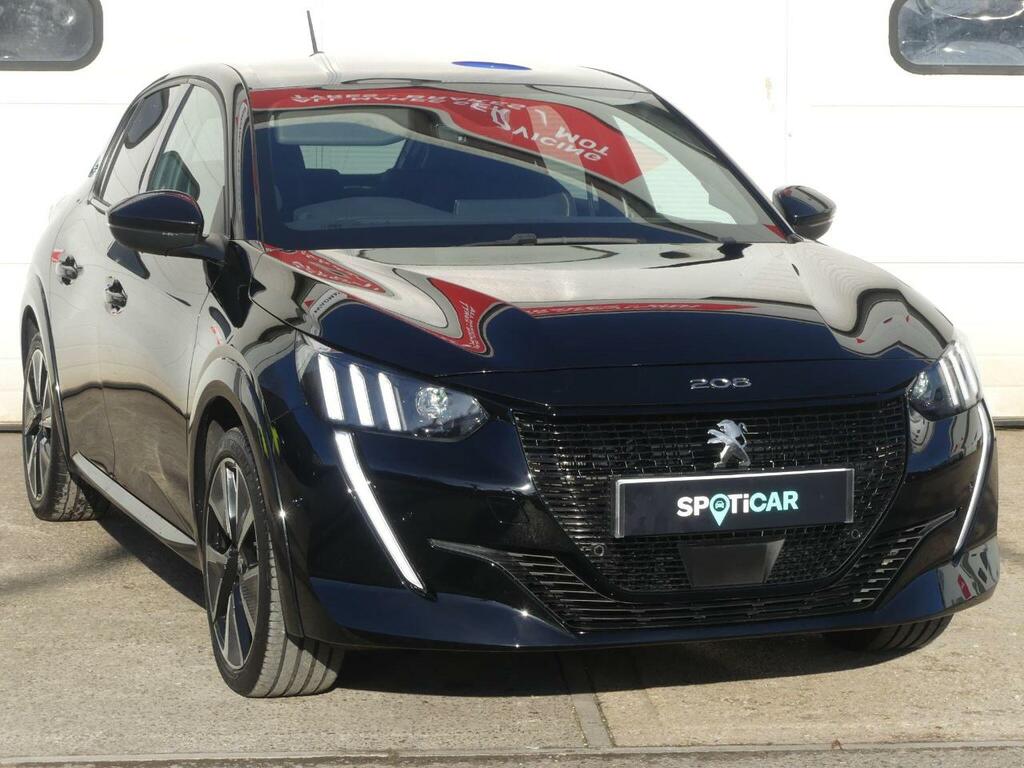 Peugeot e-208 50Kwh Gt Premium 7Kw Charger Black