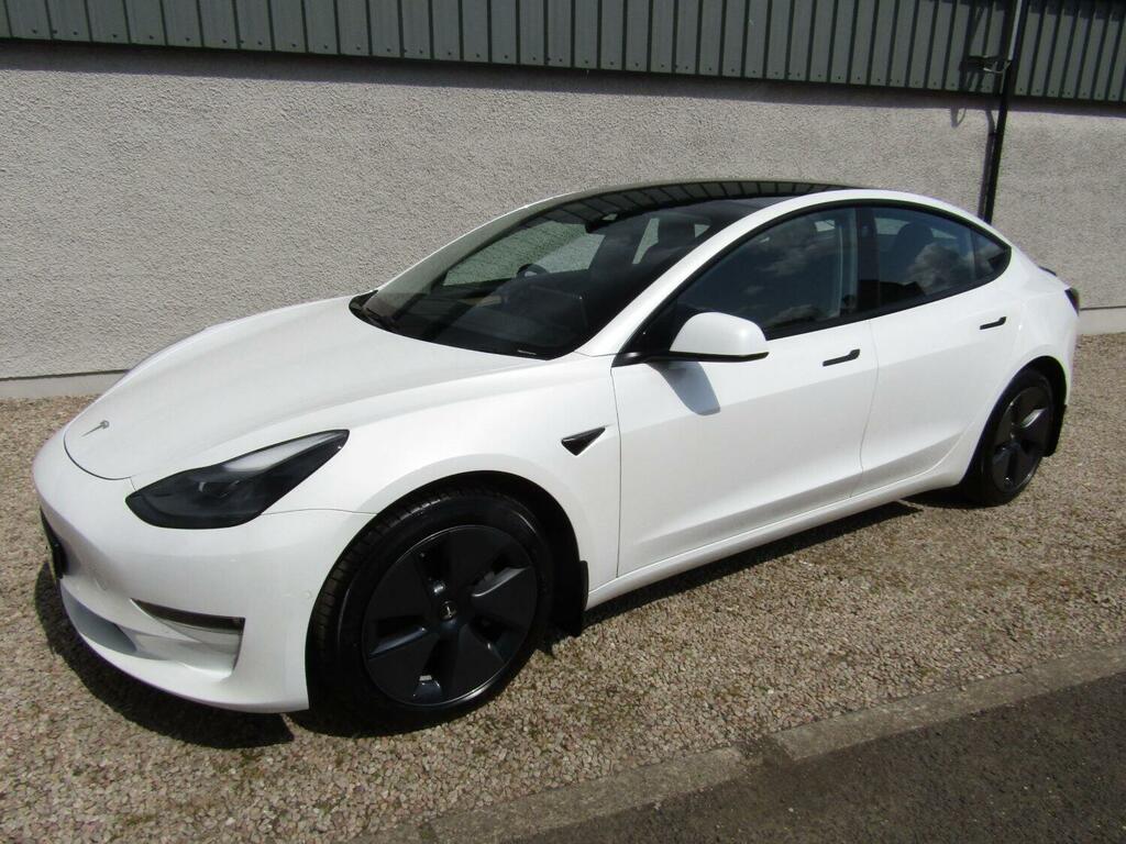 Tesla Model 3 Saloon Standard Range Plus 202171 YK71TOJ White #4