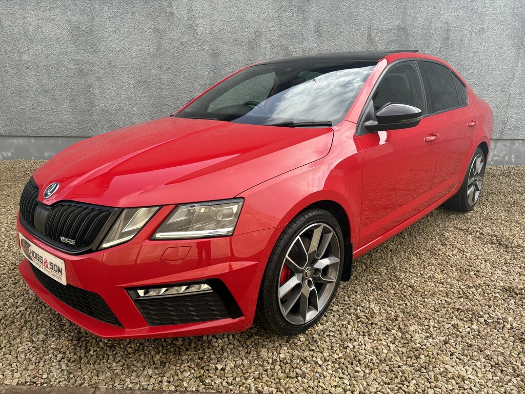 Skoda Octavia Hatchback 2.0 Tdi Vrs Black Edition 201919 ND19EYV Red #2