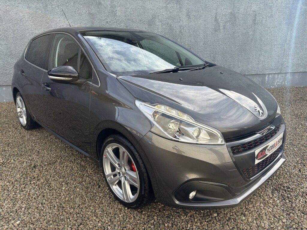 Peugeot 208 Hatchback 1.6 Bluehdi Gt Line 201818 Grey
