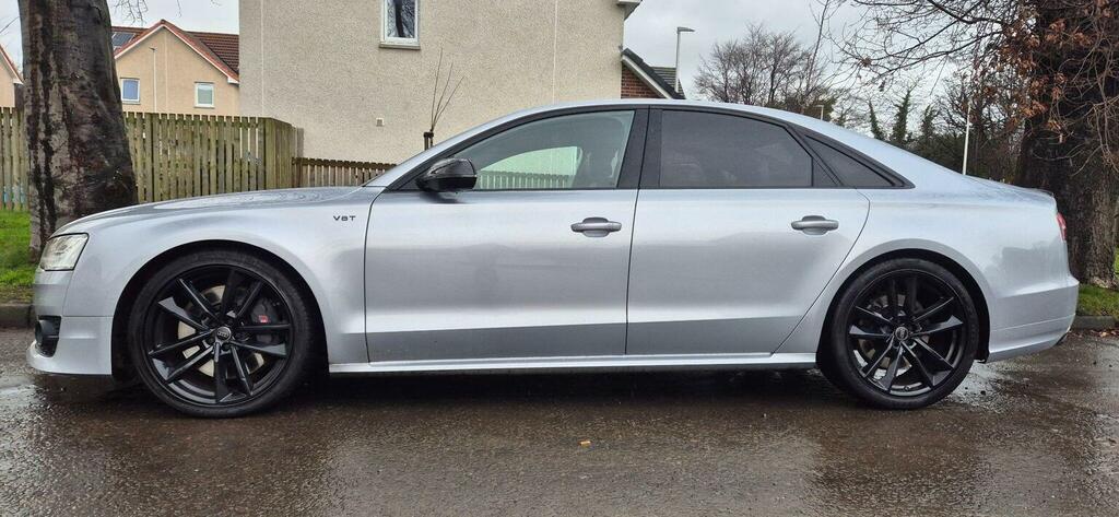 Audi S8 Saloon 4.0 Tfsi V8 Plus Tiptronic Quattro Euro 6 Silver #2