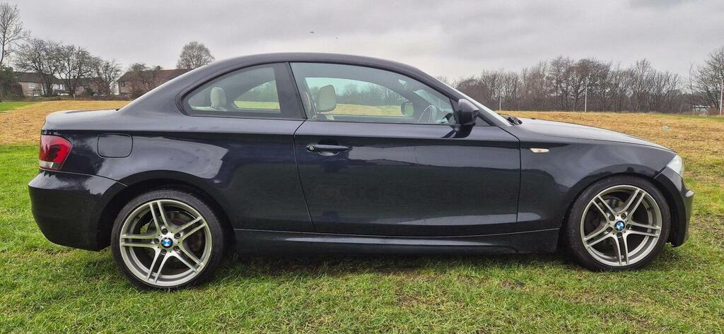 BMW 1 Series Coupe 2.0 118D Sport Plus Edition Euro 5 Ss SL62FHF Black #6