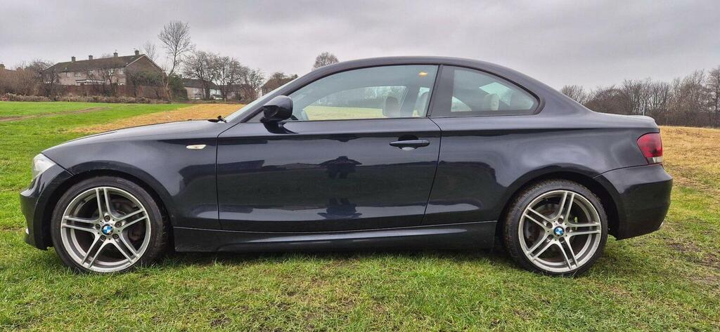 BMW 1 Series Coupe 2.0 118D Sport Plus Edition Euro 5 Ss SL62FHF Black #2