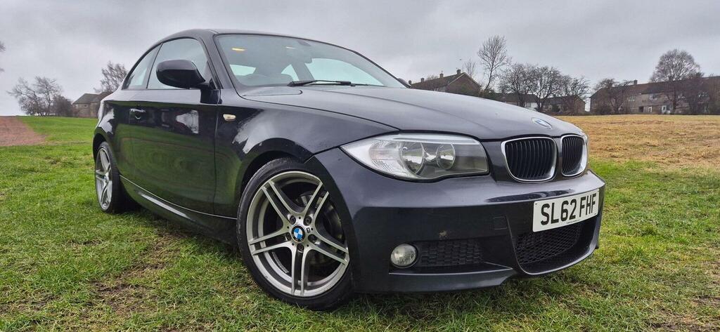 BMW 1 Series Coupe 2.0 118D Sport Plus Edition Euro 5 Ss SL62FHF Black #5