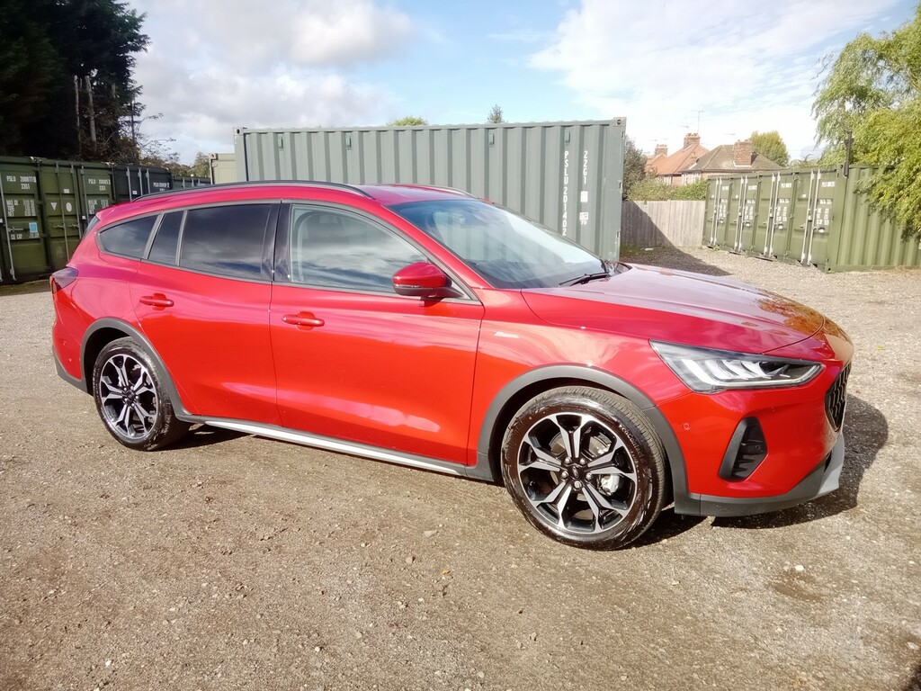 Ford Focus 1.0 Focus Active X Estate 1.0L Ecoboost 155Ps Mhev EF74UHN Red #2