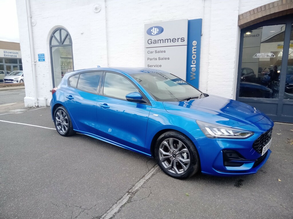 Ford Focus 1.0 Focus St-line 1.0L Ecoboost 125Ps Mhev Blue