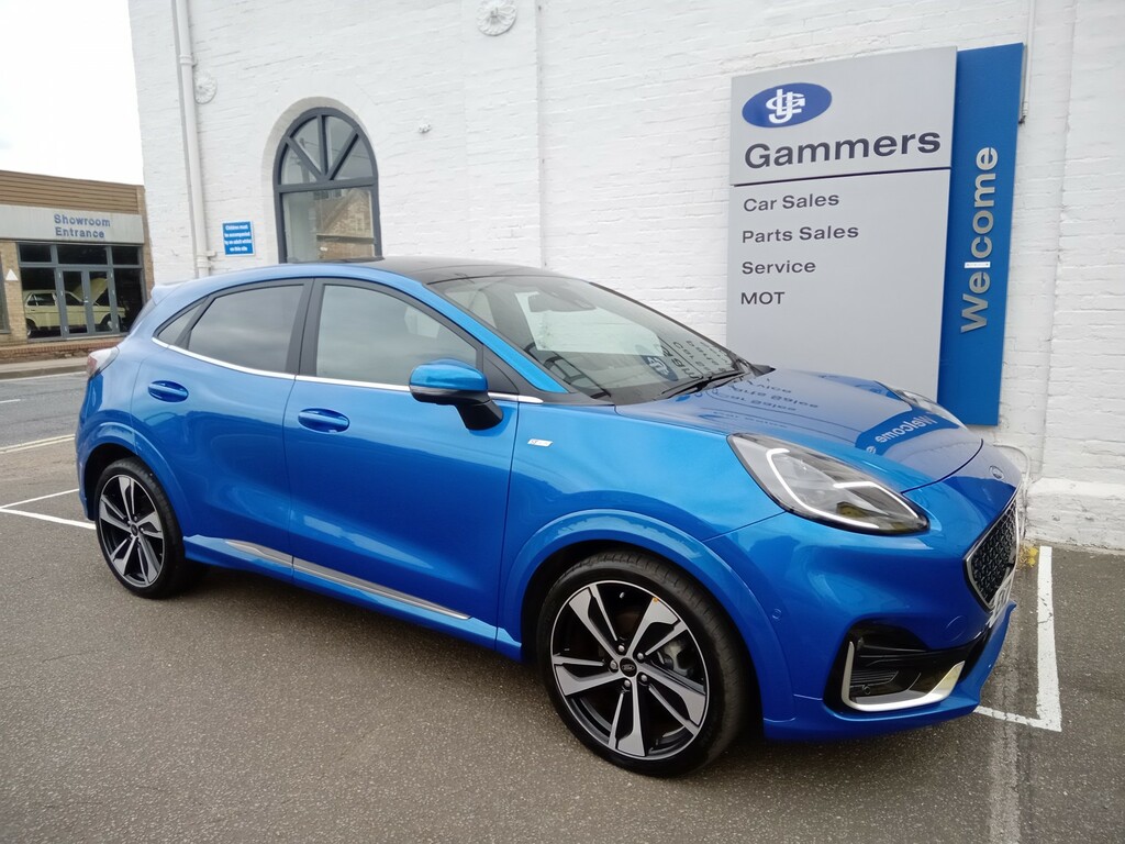 Ford Puma 1.0 Puma St-line Vignale 1.0L Ecoboost 155P Blue