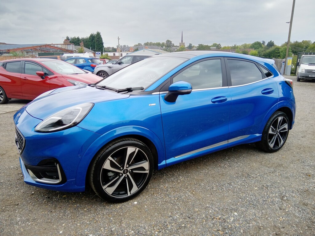 Ford Puma 1.0 Puma St-line Vignale 1.0L Ecoboost 155P EK24FSL Blue #5