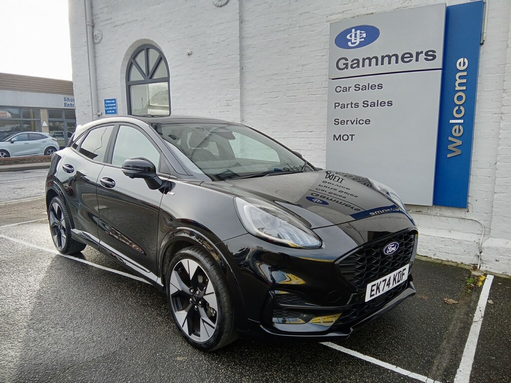 Ford Puma 1.0 Puma St-line X 1.0L Ecoboost 125Ps Mhev Black