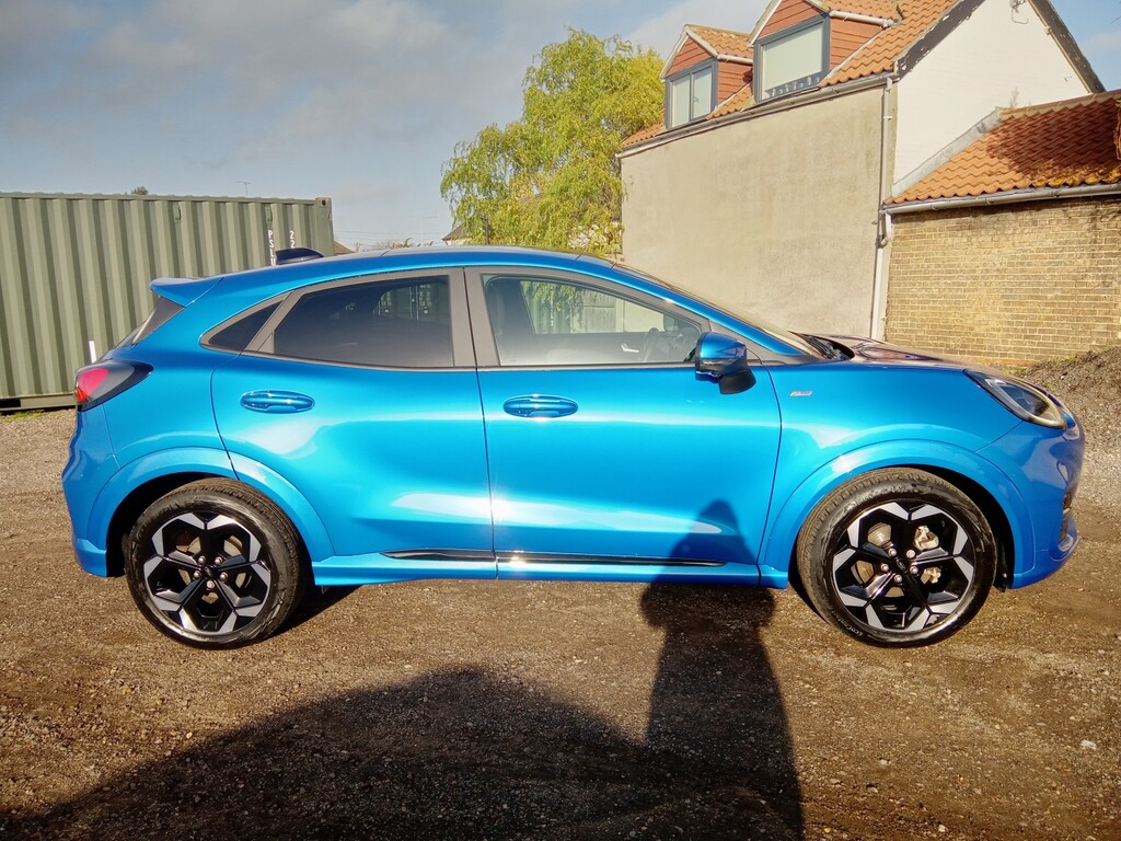 Ford Puma 1.0 Puma St-line X 1.0L Ecoboost 125Ps Mhev EA74PFU Blue #2
