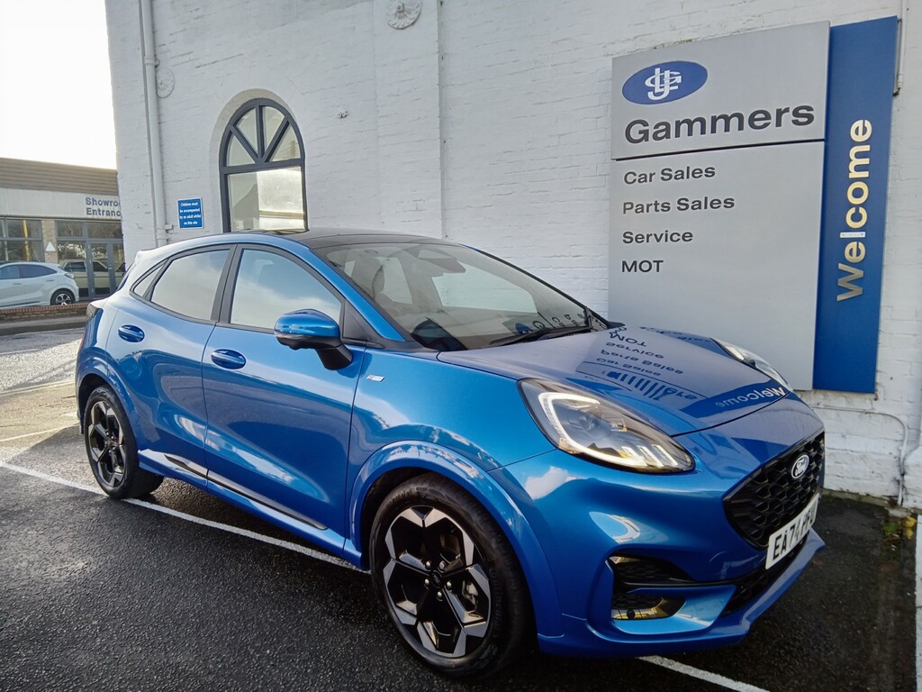 Ford Puma 1.0 Puma St-line X 1.0L Ecoboost 125Ps Mhev Blue