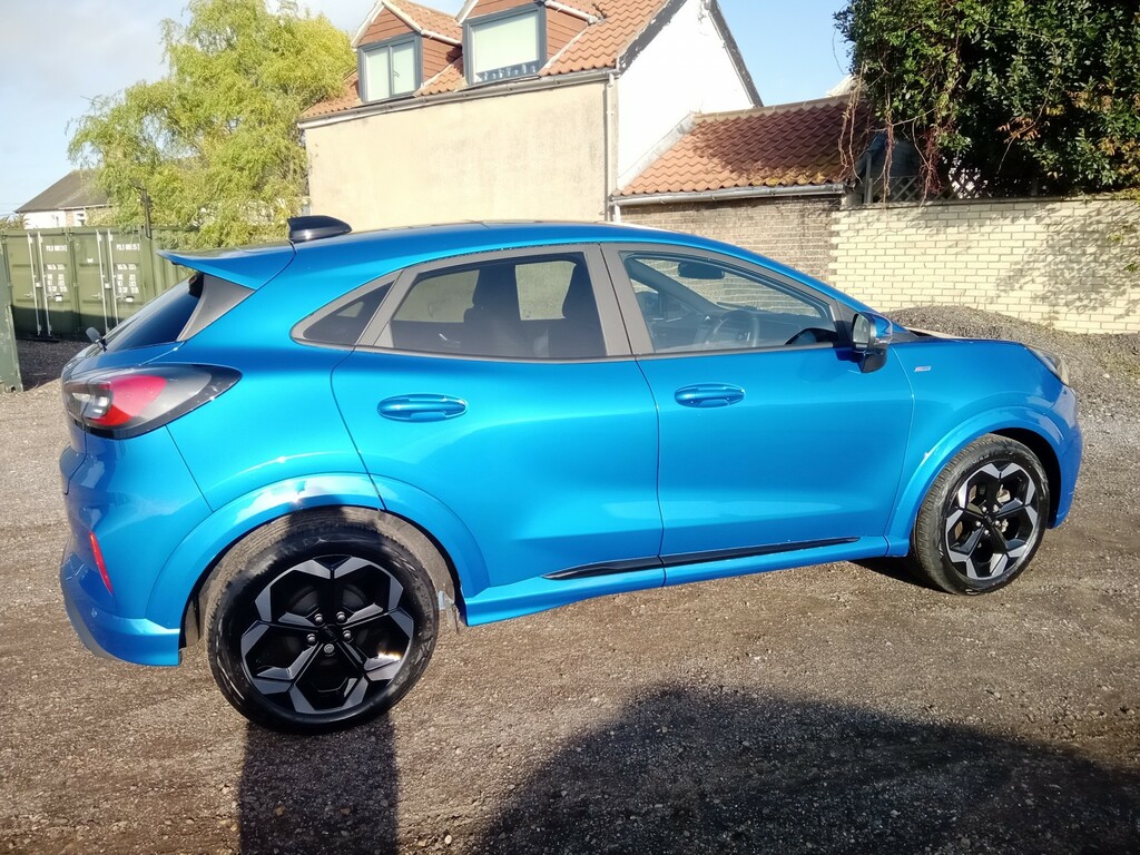 Ford Puma 1.0 Puma St-line X 1.0L Ecoboost 125Ps Mhev EA74PFU Blue #3