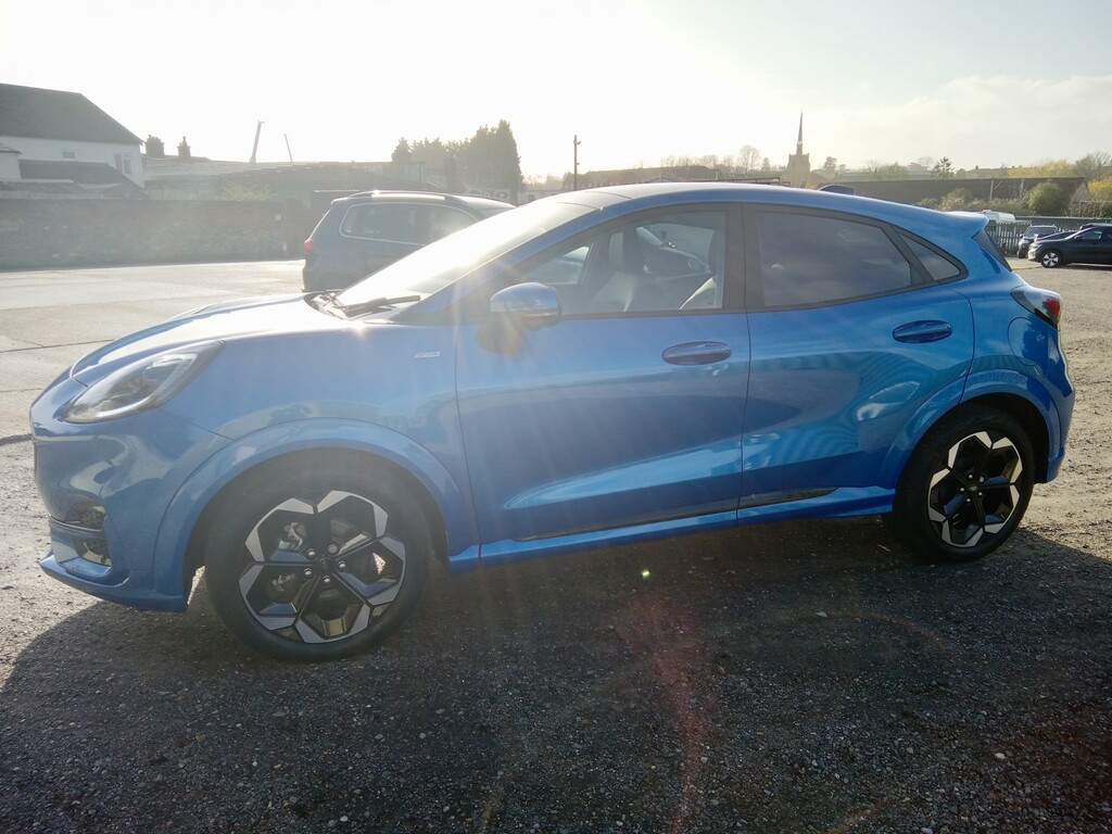 Ford Puma 1.0 Puma St-line X 1.0L Ecoboost 125Ps Mhev EA74PFU Blue #4
