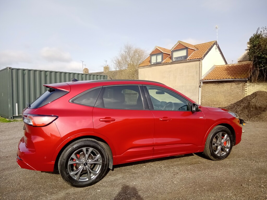 Ford Kuga 2.5 Ecoboost Duratec 14.4Kwh St-line First Edition EK20VXP Red #4