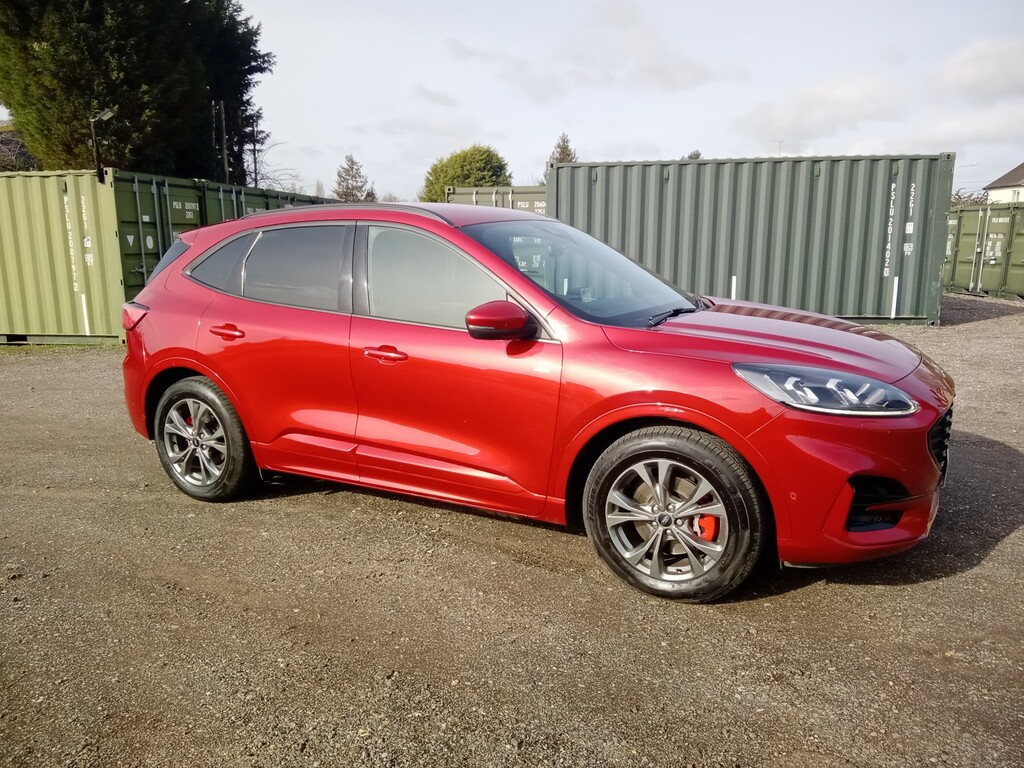 Ford Kuga 2.5 Ecoboost Duratec 14.4Kwh St-line First Edition EK20VXP Red #2