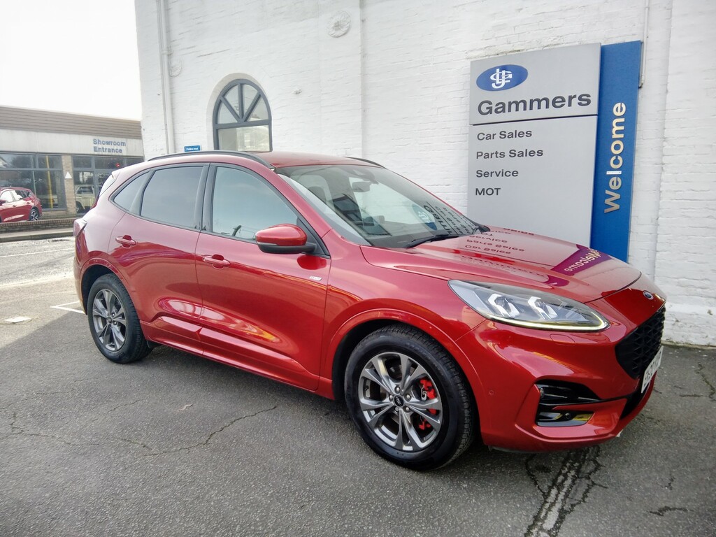 Ford Kuga 2.5 Ecoboost Duratec 14.4Kwh St-line First Edition Red