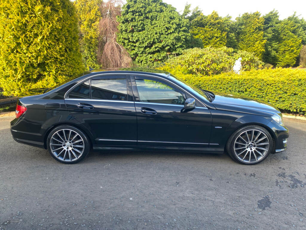 Mercedes-Benz C Class C350 Cdi Blueefficiency Sport Ed 125 Black #5