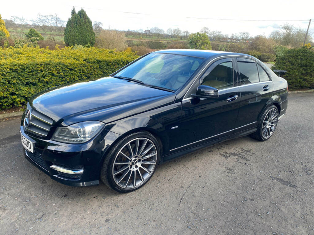 Mercedes-Benz C Class C350 Cdi Blueefficiency Sport Ed 125 Black #2
