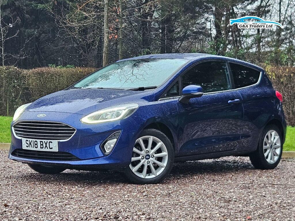 Ford Fiesta 1.0T Ecoboost Titanium Euro 6 Ss 201818 SK18BXC Blue #3