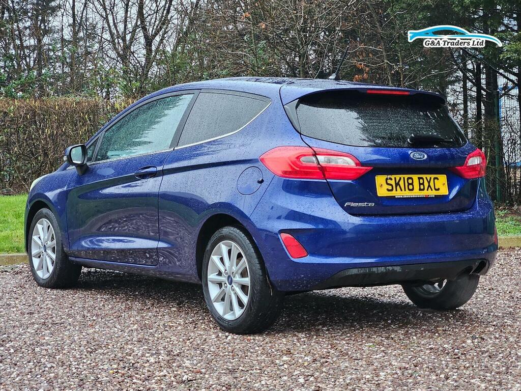 Ford Fiesta 1.0T Ecoboost Titanium Euro 6 Ss 201818 SK18BXC Blue #5