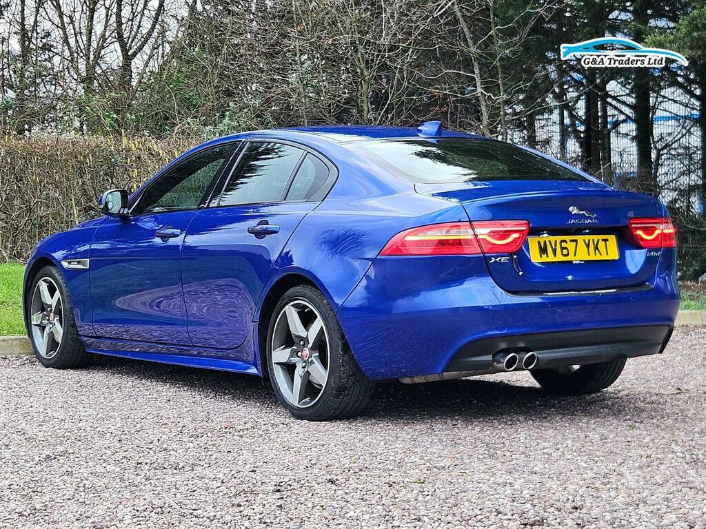 Jaguar XE 2.0D R-sport Euro 6 Ss 201767 MV67YKT Blue #5