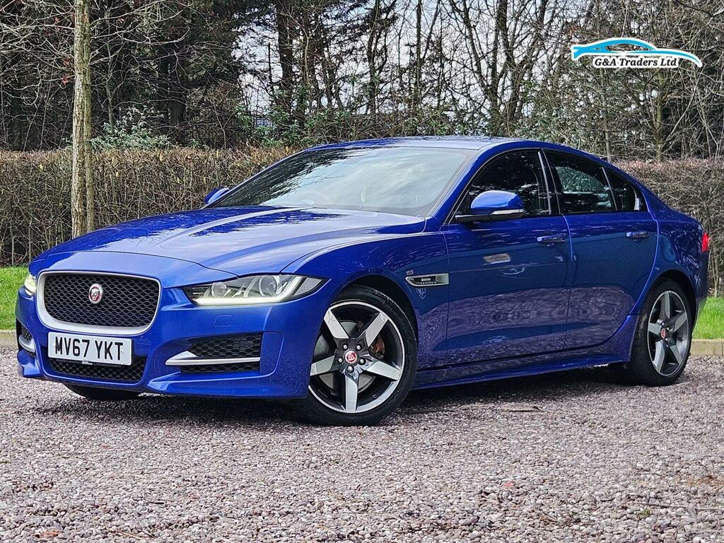 Jaguar XE 2.0D R-sport Euro 6 Ss 201767 MV67YKT Blue #3