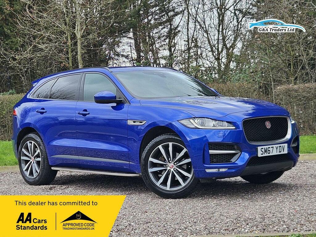 Jaguar F-Pace 2.0 D180 R-sport Awd Euro 6 Ss 20176 Blue