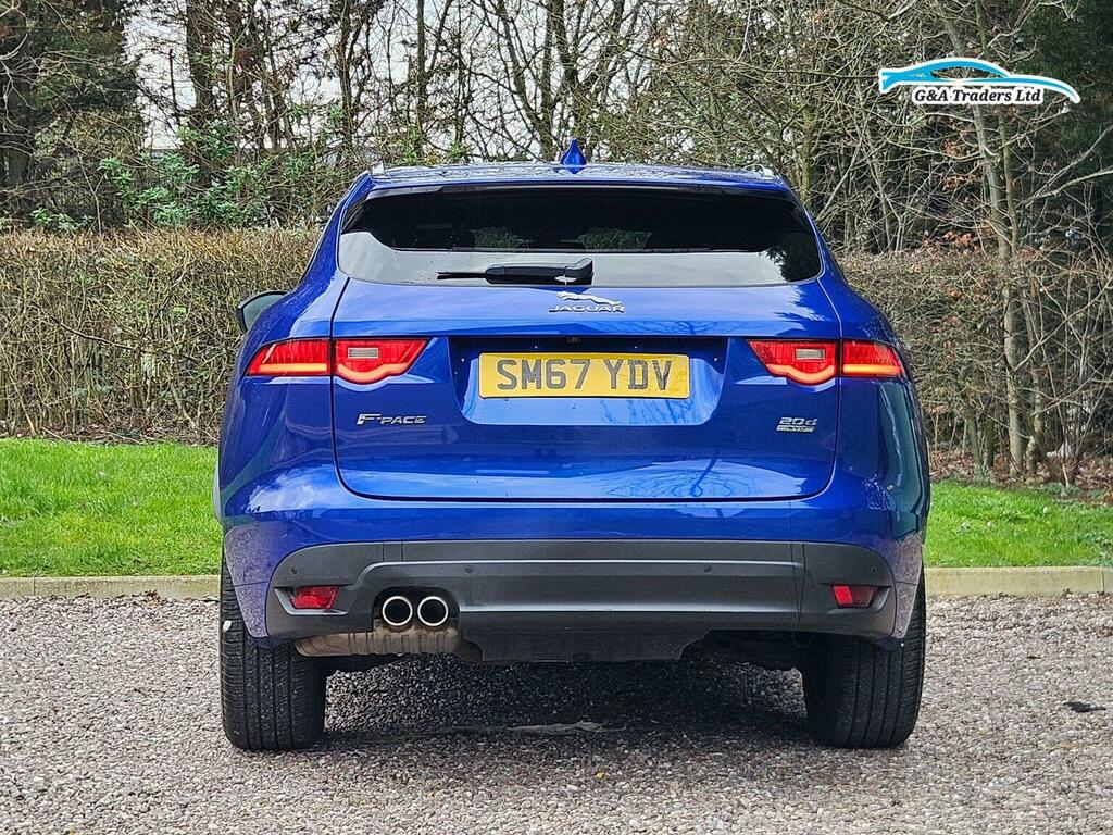 Jaguar F-Pace 2.0 D180 R-sport Awd Euro 6 Ss 20176 SM67YDV Blue #6