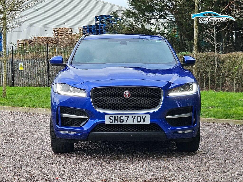 Jaguar F-Pace 2.0 D180 R-sport Awd Euro 6 Ss 20176 SM67YDV Blue #2