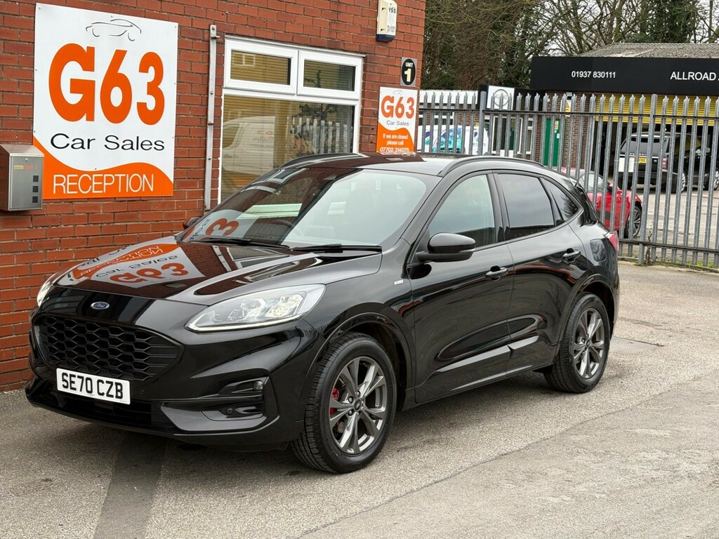 Ford Kuga Suv 1.5 Ecoblue St-line 2020 SE70CZB Black #4