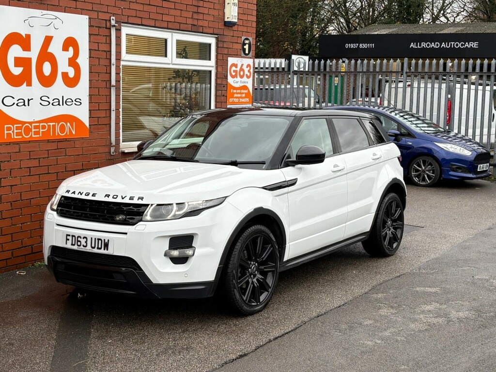 Land Rover Range Rover Evoque Suv 2.2 Sd4 Dynamic 2013 FD63UDW White #5
