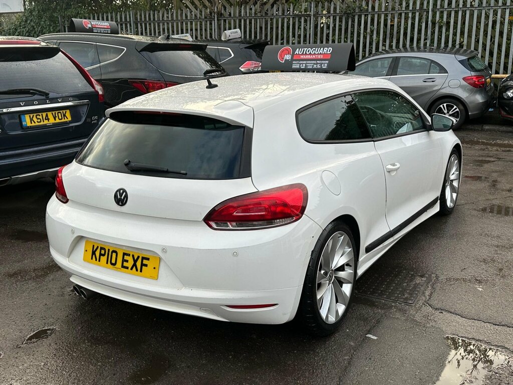 Volkswagen Scirocco 2.0 Tdi Gt Euro 5 White #4