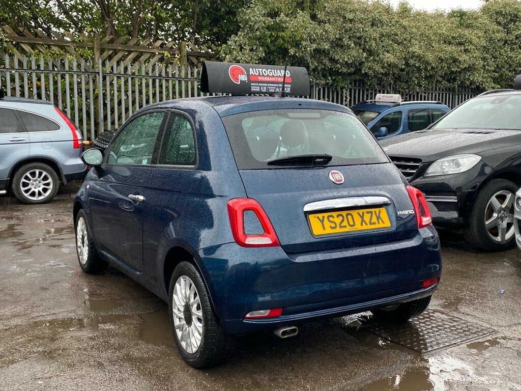 Fiat 500 1.0 Mhev Lounge Euro 6 Ss YS20XZK Blue #3