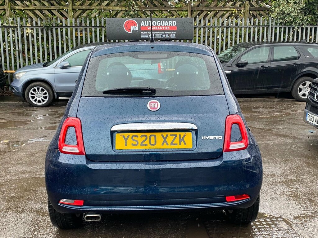 Fiat 500 1.0 Mhev Lounge Euro 6 Ss YS20XZK Blue #6